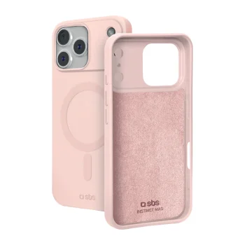 SBS Instinct Mag vāciņš iPhone 18 Pro / 17 Pro ar MagSafe, rozā