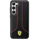 Ferrari Perforated 296 P vāciņš Samsung Galaxy S23+ melns