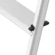 Saliekamās kāpnes Hailo D60 StandardLine 2 x 2, sudraba