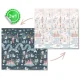 Salokāms bērnu putu paklājs Nukido NK-340, Pils | Kids Folding Foam Mat