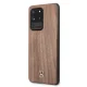 Mercedes Samsung Galaxy S20 Ultra vāciņš Wood Line Walnut, gaiši brūns