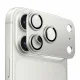 Tech-Protect Camfull Fit+ kameras aizsargstikls iPhone 18 Pro Max, sudraba