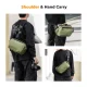 K&F Concept Alpha Sling Bag 10L fotogrāfu soma, zaļa