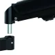 Maclean MC-136 divu monitoru stiprinājums ar gāzes atsperi, 17\"-32\", 2-10kg, melns