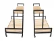 Divlīmeņu plaukts uz riteņiem terasei, dārzam, mājām | Wooden Two-level Shelf on Wheels