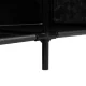 Ruhhy saliekams auduma skapis 170x170 cm, melns