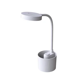 Forever Light PURE FLB-20 AGNES LED galda lampa 5W ar piederumu turētāju, balta