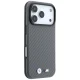 BMW M Carbon Metal Logo MagSafe vāciņš priekš iPhone 17/18 Pro Max, pelēks