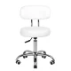 Kosmētiskā taburete pedikīram A-007, balta