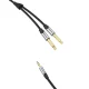 Audio kabelis 3.5mm uz 2x 6.35mm Vention BARHK 8m