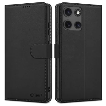 Tech-Protect atverams vāciņš Motorola Moto G15 / G15 Power, Melns