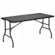 Saliekams dārza un banketu galds MultiGarden 153x70 cm, melns