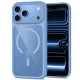 Tech-Protect MagOne CC MagSafe vāciņš un 2 aizsargstikli iPhone 18 Pro / 17 Pro, zils caurspīdīgs