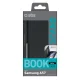 SBS Wallet Smooth atverams vāciņš Samsung Galaxy A57, melns