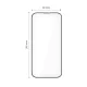 Apple iPhone 17 6.3\'\' Tech-Protect Quick Set+ Tempered Glass 2x | Ekrāna Aizsargstikls ar Rāmi 2 gab.