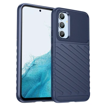 Samsung Galaxy A54 (SM-A546) Thunder Series TPU Mobile Phone Cover Case, Blue | Telefona Macņš Vāciņš Apvalks Maks...