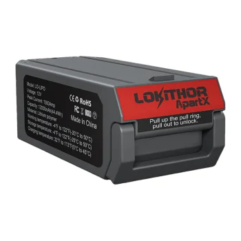 Lokithor LO-LIPO akumulators ApartX ierīcei, 12000 mAh, 1500 A, 12 V