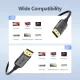 Tech-Protect UltraBoost DisplayPort 1.4 kabelis 4K 60Hz 2m, melns