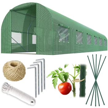 Plonos dārza plēves siltumnīca 3x6 m (18 m²)