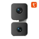 Viedā divu lēcu Wi-Fi kamera Gosund PC12, 4MP 1920x2160 Tuya