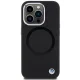 BMW Signature Liquid Silicone MagSafe vāciņš iPhone 15 Pro, melns