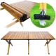 Alumīnija saliekamais piknika tūrisma galds, 120x60cm | Aluminium Picnic Folding Table