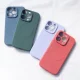 Silicone Case vāciņš iPhone 15 Pro Max ar MagSafe atbalstu, zils