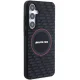 Mercedes AMG Samsung Galaxy S24 vāciņš Silicone Carbon Pattern MagSafe, melns