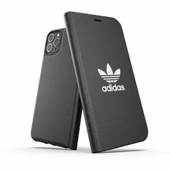 Atverams vāciņš Adidas OR Booklet Case Basic priekš iPhone 11 Pro Max, melns un balts