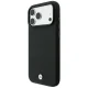BMW Kevlar Metal Logo MagSafe vāciņš priekš iPhone 18 Pro / 17 Pro, melns
