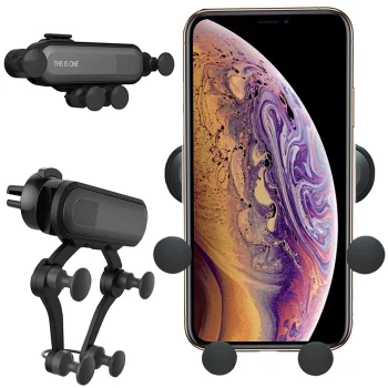 Automašīnas Telefona Turētājs Ventilācijas Režģim | Gravity Car Phone Holder for Air Outlet