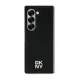 DKNY Repeat Pattern Stack Logo vāciņš Samsung Galaxy Z Fold6, melns