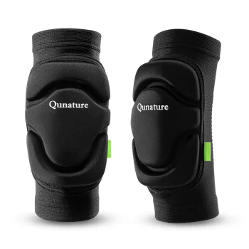 Qunature 2206000103 elkoņu aizsargi slēpošanai, L izmērs, melni