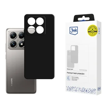 3Mk Protection Silicone vāciņš Xiaomi 14T Pro - Melns