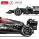 Rastar Mercedes AMG F1 W15 E tālvadības automašīna, 1:12, sudraba