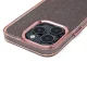 Wozinsky Glitter Case vāciņš Samsung Galaxy S24 FE, rozā ar spīdumiem