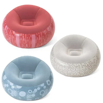 Bestway 75052 piepūšamais atpūtas krēsls, sarkans