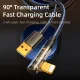 Joyroom S-UL012A6 USB-A - Lightning kabelis 2.4A 1.2m, zils
