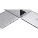 Tech-Protect SmartShell vāciņš MacBook Air 13 M2 / M3 (2022-2024), Clear-Glitter