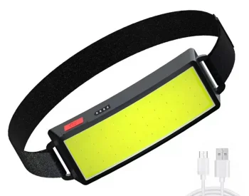 Kompakta LED COB lukturis uz galvas, 500 lm, IPX4