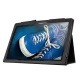 Lenovo IdeaTab 2 A10-30F (TB2-X30L) Litchi Texture Stand Leather Case, Black | Vāks Apvalks Pārvalks Grāmatiņa...