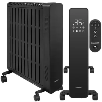 Elektriskais eļļas radiators Kaminer Arvell, 2500W, 11 ribas, WiFi, melns