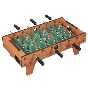 Galda futbols 69x37 cm galda spēle ar 18 spēlētājiem