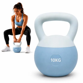 Svaru bumba ar mīkstu pamatni 10 kg, Zila