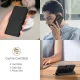 Tech-Protect Wallet atverams vāciņš Samsung Galaxy S25, Melns