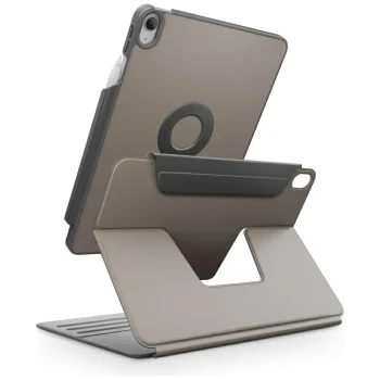 Uniq Rovus Snapmount atverams vāciņš iPad 11" (2025) / 10.9" (2022), pelēks