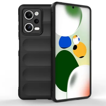 Hurtel Xiaomi Redmi Note 12 5G / Poco X5 5G vāciņš Magic Shield Case, melns