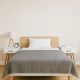 Moderni naktsgaldiņi 2 gab. komplekts ModernHome, balti