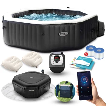 Intex 28462 piepūšamais SPA baseins ar hidromasāžu, 6 personām