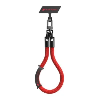 Audi universāla tālruņa siksniņa 28 cm, sarkana